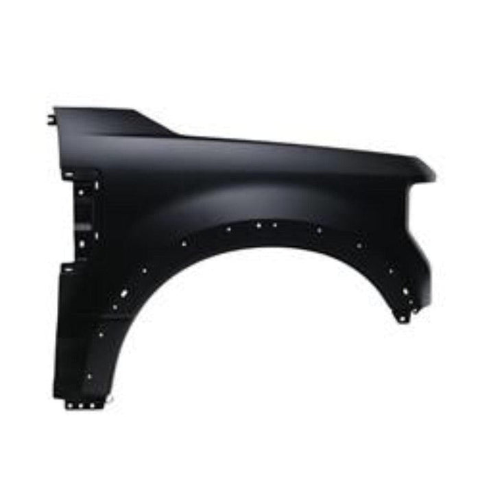 Ford F250/F350/F450/F550 CAPA Certified Passenger Side Fender With Molding Holes - FO1241332C