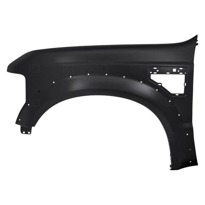 Ford F450 CAPA Certified Driver Side Fender With Molding Holes - FO1240260C