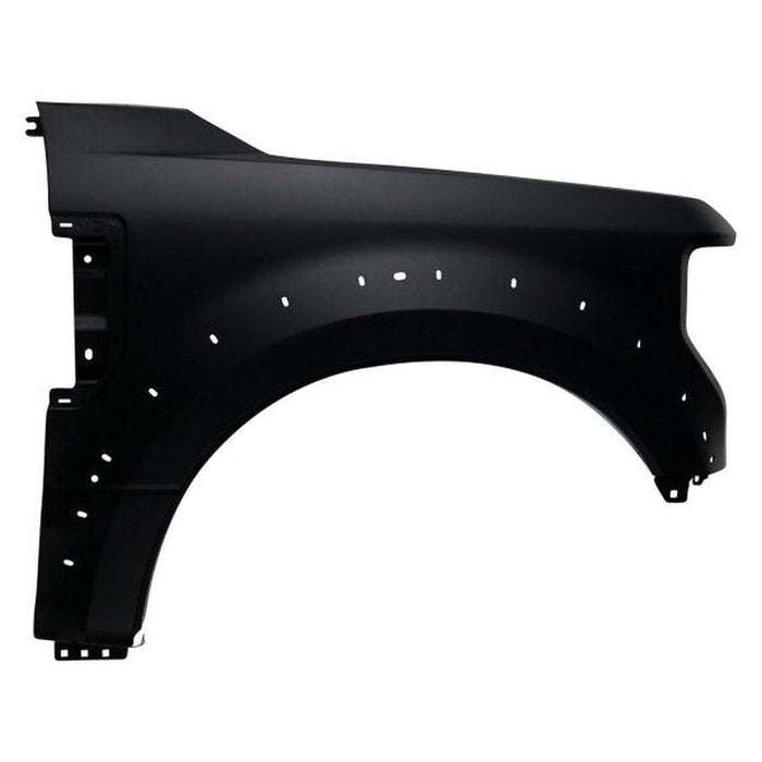 Ford F450 CAPA Certified Passenger Side Fender With Molding Holes - FO1241334C