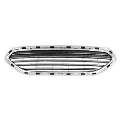 Ford Fiesta Hatchback OEM Grille With Chrome Frame Exclude St Model - D2BZ17B968AA