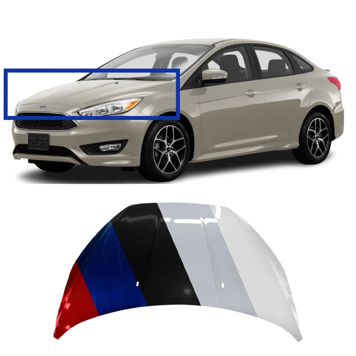 Ford Focus CAPA Certified Hood - FO1230309C