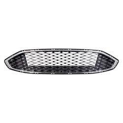 Ford Fusion CAPA Certified Grille Black Mesh With Chrome Frame Exclude Sport - FO1200595C