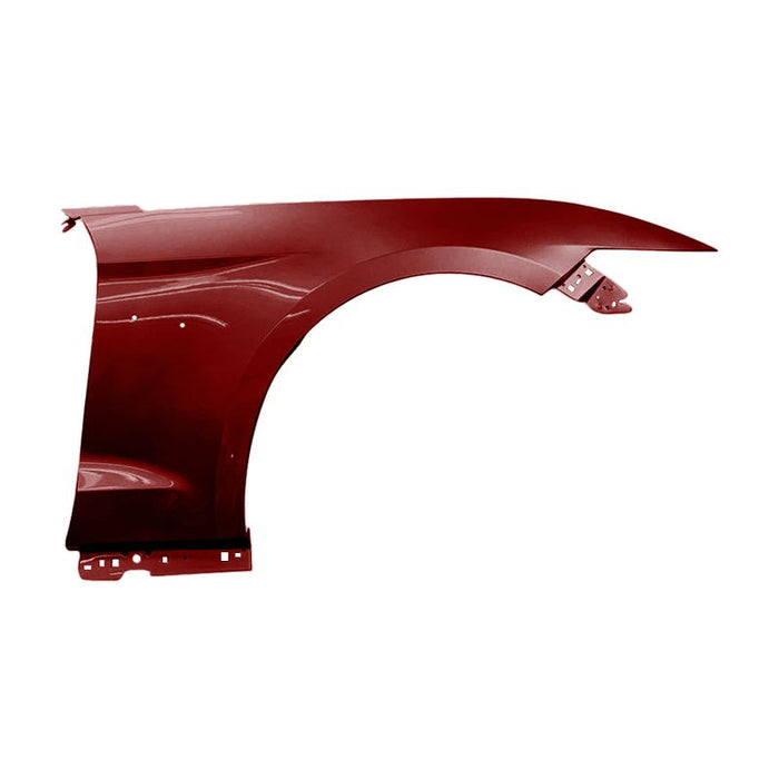 2015-2017 Ford Mustang Passenger Side Fender With Emblem Holes - FO1241297-Partify-Painted-Replacement-Body-Parts