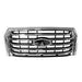 2015-2017 Ford Pickup F150 Grille Chrome 5 Bar Style Without Camera - FO1200582-Partify-Painted-Replacement-Body-Parts