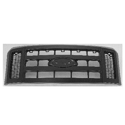 Ford Pickup F450 Superduty CAPA Certified Grille Textured Black Xl Model - FO1200497C