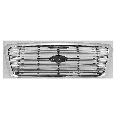 Ford Pickup Ford Lightduty CAPA Certified Grille Chrome With Chrome Frame Lariat - FO1200502C