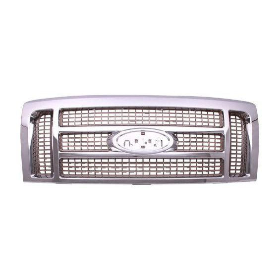 Ford Pickup Ford Lightduty CAPA Certified Grille King Ranch Gold With Chrome Frame - FO1200522C