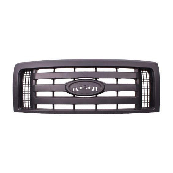 Ford Pickup Ford Lightduty CAPA Certified Grille Xl Textured Frame 3 Textured Bars - FO1200510C