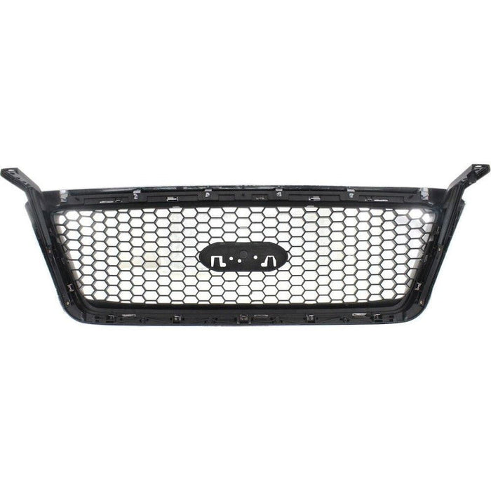 2006-2008 Ford Pickup Ford Lightduty Grille Chrome Frame With Black Honeycomb Xlt Model - FO1200469-Partify-Painted-Replacement-Body-Parts