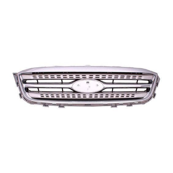 Ford Taurus Sho OEM Grille Painted-Silver With Chrome Moulding - AG1Z8200AB