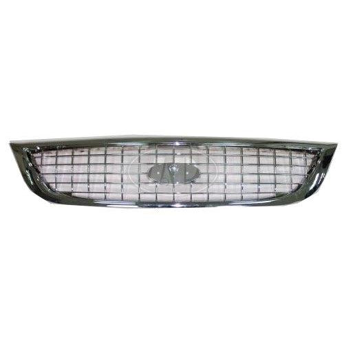 2001-2003 Ford Windstar Grille Chrome Exclude Limited - FO1200392-Partify-Painted-Replacement-Body-Parts