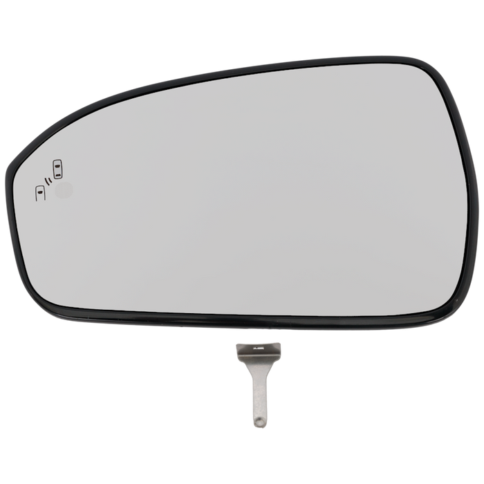 Ford Fusion Energi Platinum/Energi SE/Energi SEL/Energi Titanium/Platinum Hybrid/S Hybrid/SE Hybrid/SE LUX Hybrid/SEL Hybrid/Titanium Hybrid Driver Side Door Mirror Glass Heated W/Blis - FO1324171