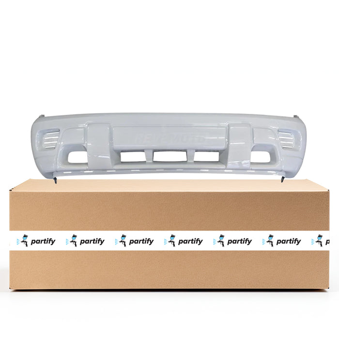 Chevrolet Trailblazer Front Bumper W/O Fog Lamps W/Two-Tone Paint W/Textured Bottom W/d Top Use Gm1000672 - GM1000673