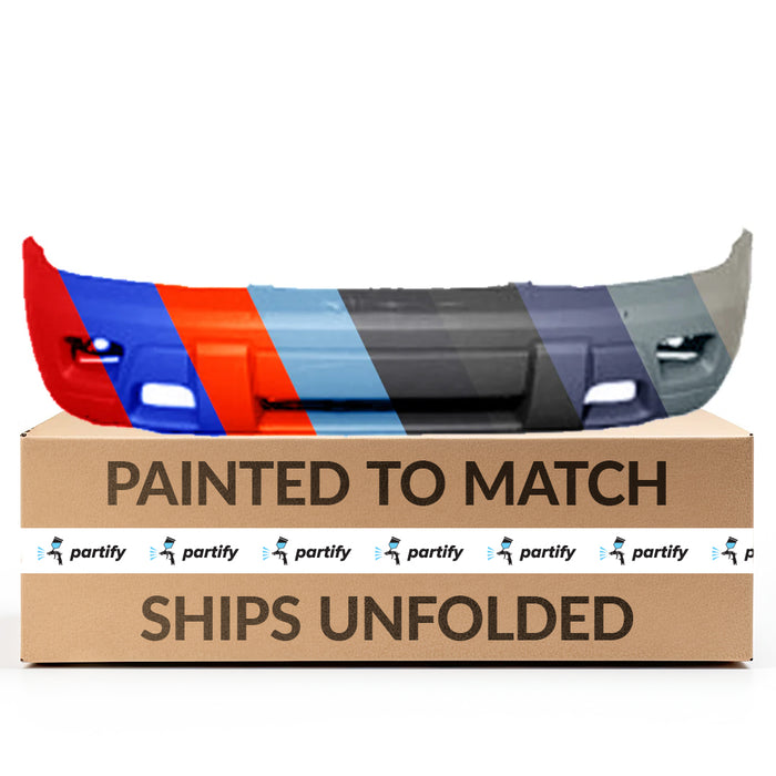 Chevrolet Trailblazer Front Bumper Without Fog Light Holes & Textured Lower - GM1000716