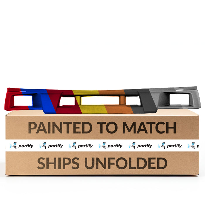 Parachoques delantero inferior GMC Canyon con certificación CAPA y orificios para lavafaros antiniebla - GM1000722C