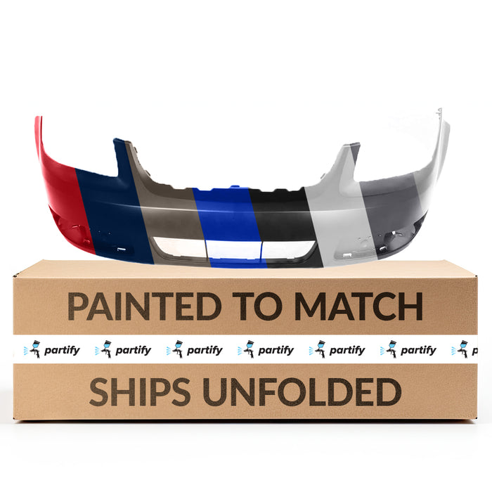 Pontiac G5 CAPA Certified Front Bumper Without Fog Light Holes - GM1000836C