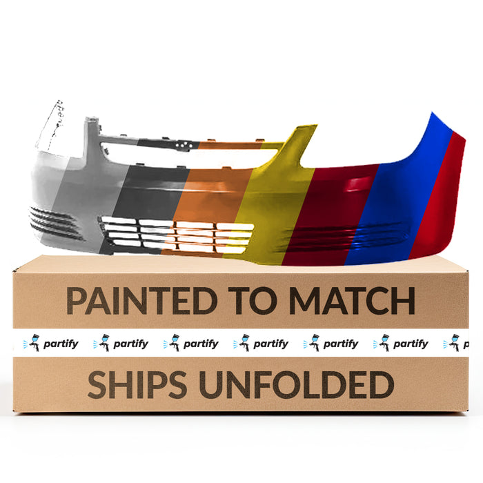 Parachoques delantero Chevrolet Cobalt LS/LT sin faros antiniebla, gris mate - GM1000884