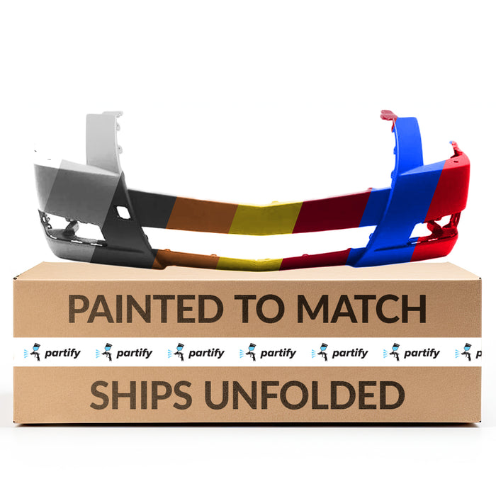 Cadillac CTS 3.0L/3.6L/Base/Coupe/Luxury/Performance/Premium CAPA Certified Front Bumper W/O Hid H/Lamps W/Headlamp Washer Holes Coupe/Wagon - GM1000910C