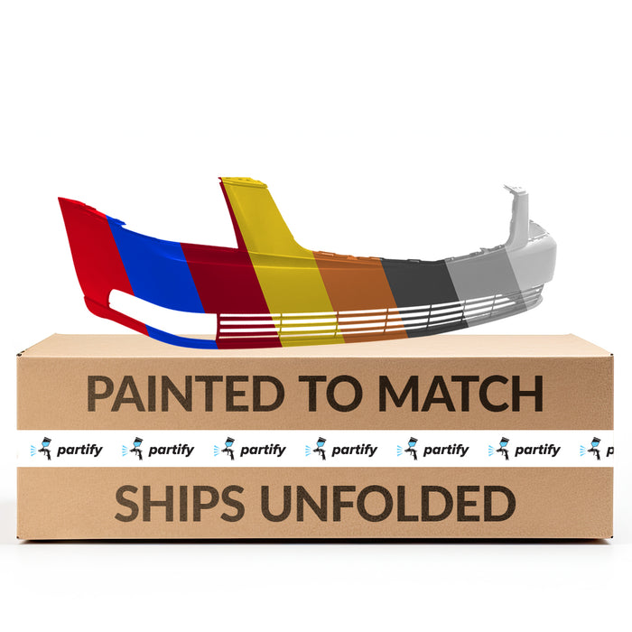 Cadillac DTS CAPA Certified Front Bumper W/O Object Sensors W/O Lower Valance Holes - GM1000919C