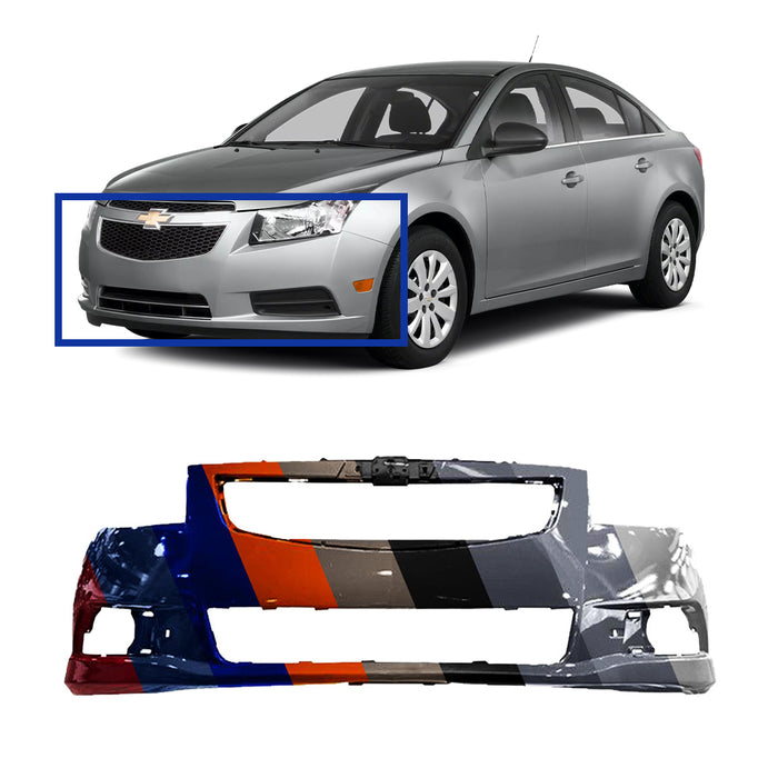 Chevrolet Cruze RS CAPA Certified Front Bumper - GM1000925C