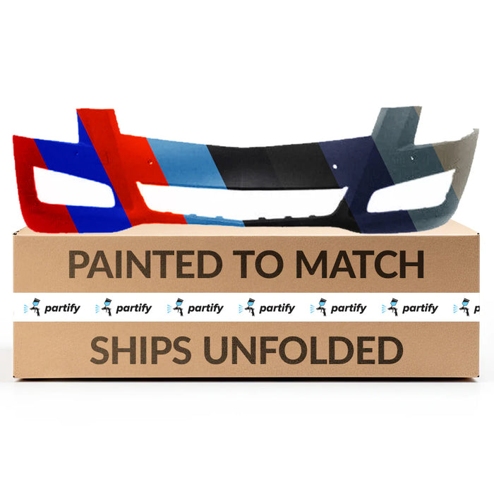 Cadillac ATS Front Bumper With Sensor Holes Without Headlight Washer Holes - GM1000939