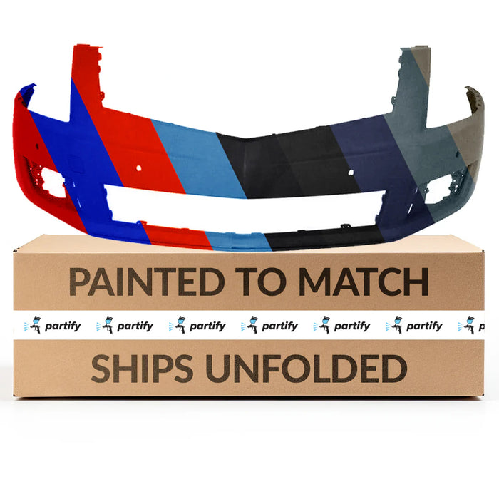 Cadillac SRX CAPA Certified Front Bumper With Sensor Holes/Headlight Washer Holes - GM1000969C