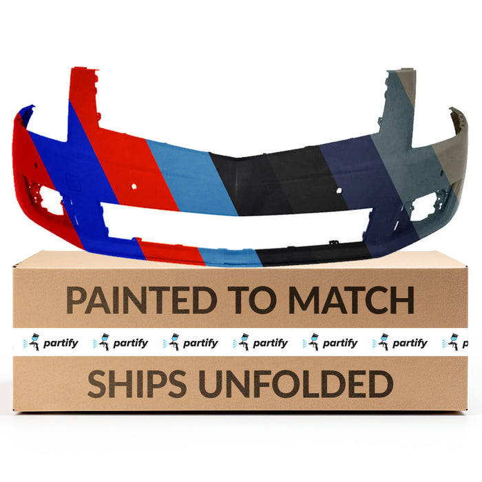 Cadillac SRX CAPA Certified Front Bumper With Sensor Holes/Headlight Washer Holes - GM1000971C