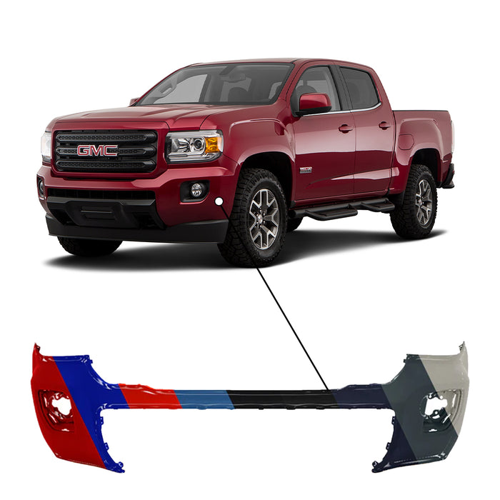 Front Bumper Retainer Brackets Plastic For GMC Canyon 2015-2022 – Set Of 2 Left & Right