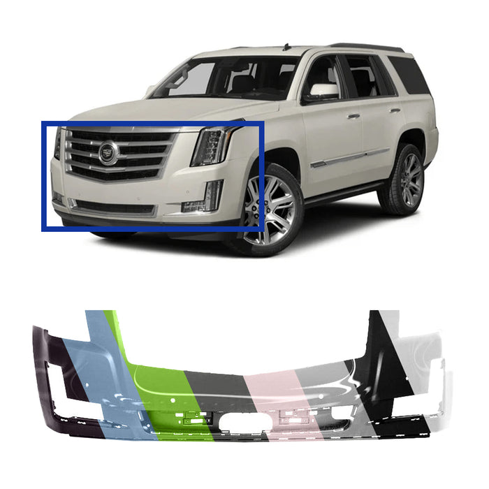 Cadillac Escalade CAPA Certified Front Bumper - GM1000982C