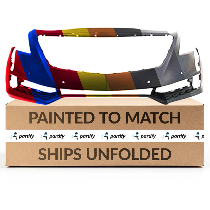 Cadillac CT6 Front Bumper With Surround View & With Sensor Holes - GM1000A04