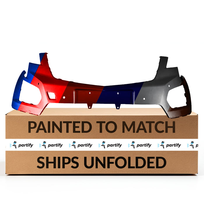 Cadillac XT5 Front Bumper With Sensor Holes With Adaptive Cruise - GM1000A15