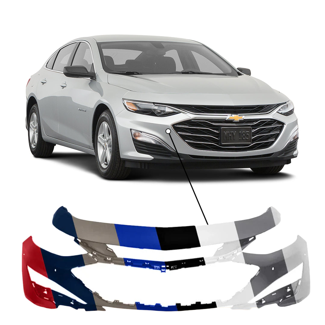 2019-2022 Chevrolet Malibu Front Bumper With Sensor Holes