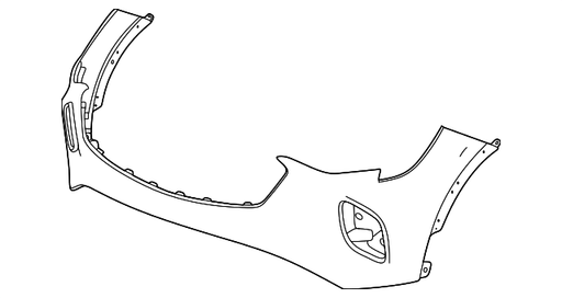 Buick Envision Front Bumper - GM1000A60