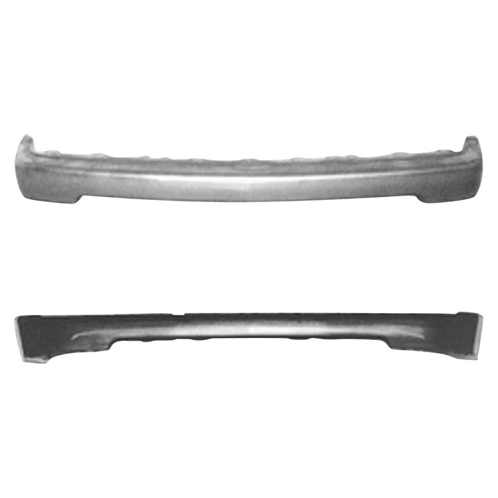 Chevrolet S10 Front Bumper Face Bar W/O Decor Package W/O Impact Strip - GM1002369
