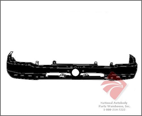 Chevrolet Silverado 1500/1500 Classic Base/LS/LT/LS/LT Front Bumper Face Bar W/O Cap - GM1002821