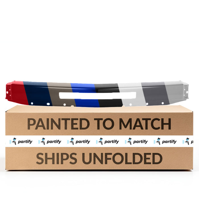 Parachoques delantero con orificio central certificado CAPA para Chevrolet Silverado 1500 - GM1002836C