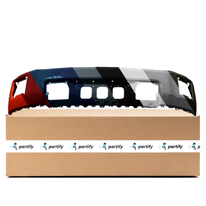 Parachoques delantero sin orificios para sensores de GMC Sierra 1500 - GM1002858