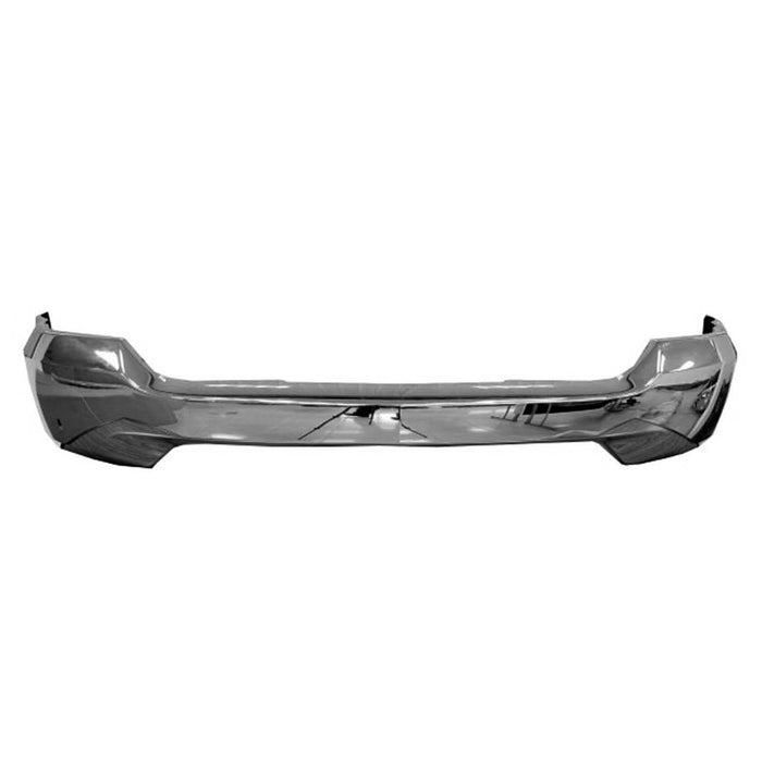 Chevrolet Silverado 1500/1500 LD LS/LT/LTZ/LT Front Bumper Face Bar W/O Fog Lamps W/O Park Assist Chrome - GM1002860