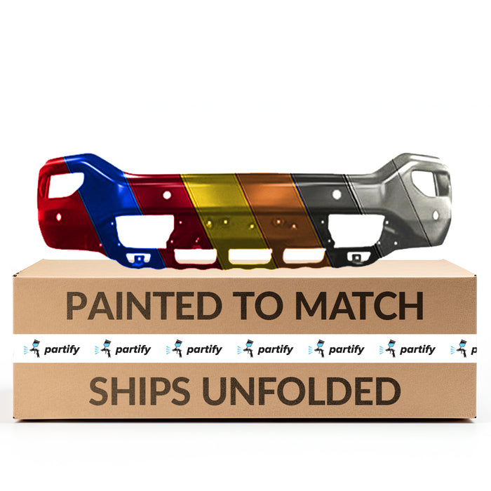 GMC Sierra 1500 OEM Front Bumper With Sensor Holes - 23381976