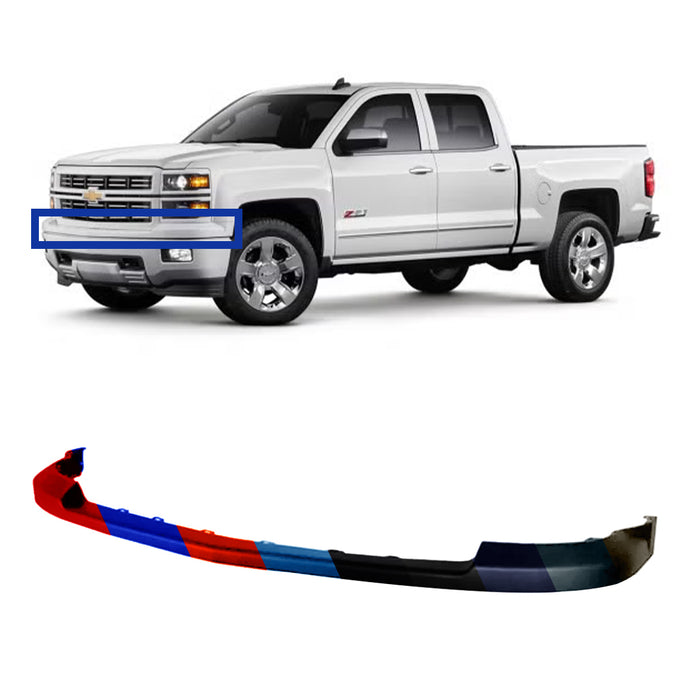 Chevrolet Silverado 1500 Front Upper Bumper - GM1014111