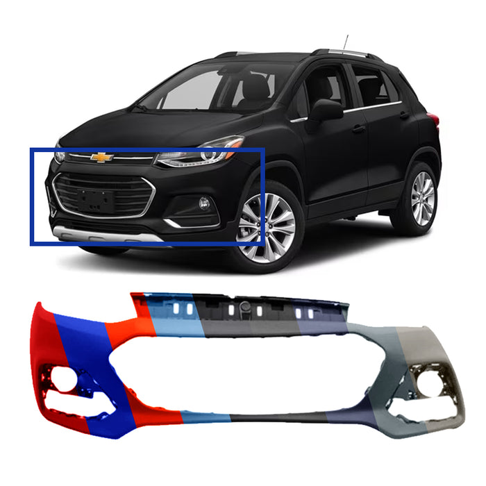 Chevrolet Trax CAPA Certified Front Bumper - GM1014131C