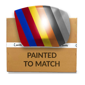 Extremo del parachoques del lado del pasajero delantero image