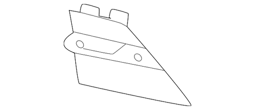 Chevrolet Suburban/Tahoe High Country/LS/LT/Premier/RST Tow Hook Cover High Country - GM1029158