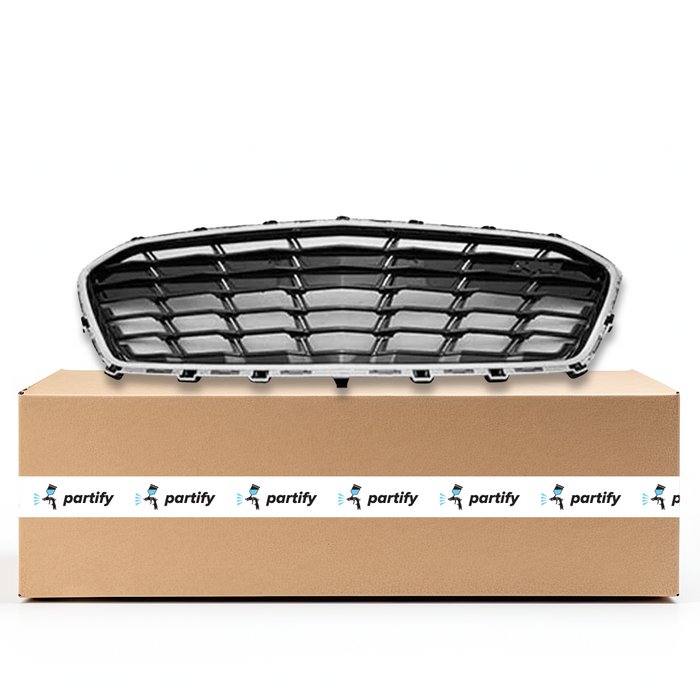 Chevrolet Cruze Hatchback CAPA Certified Grille Painted Black With Chrome Surround Rs Model - GM1036184C