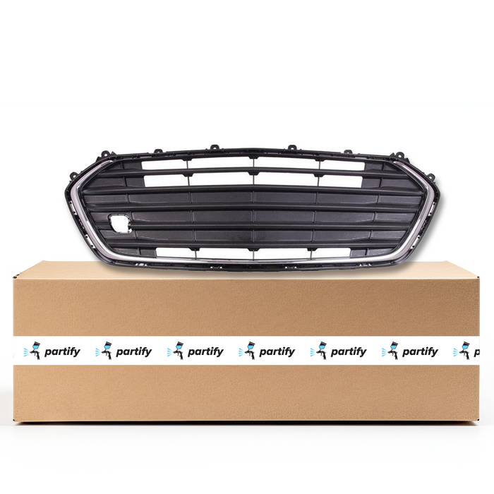 Chevrolet Trax Lower CAPA Certified Grille Matte Black With Chrome Frame - GM1036196C