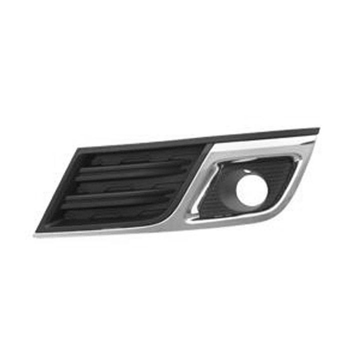 Chevrolet Traverse LT Front Driver Side Bumper Insert Lt Fog Lamp Bezel For Use W/Fog Lamps Assembly - GM1038148