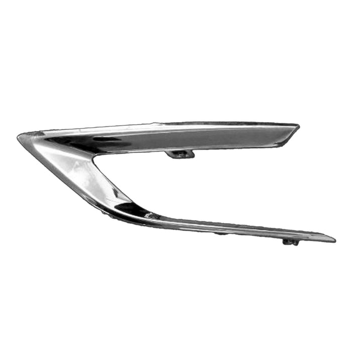 Chevrolet Cruze Premier Front Driver Side Bumper Insert W/O Rs Pkg Outer Grille Trim Chrome Hatchback/Sedan - GM1038213