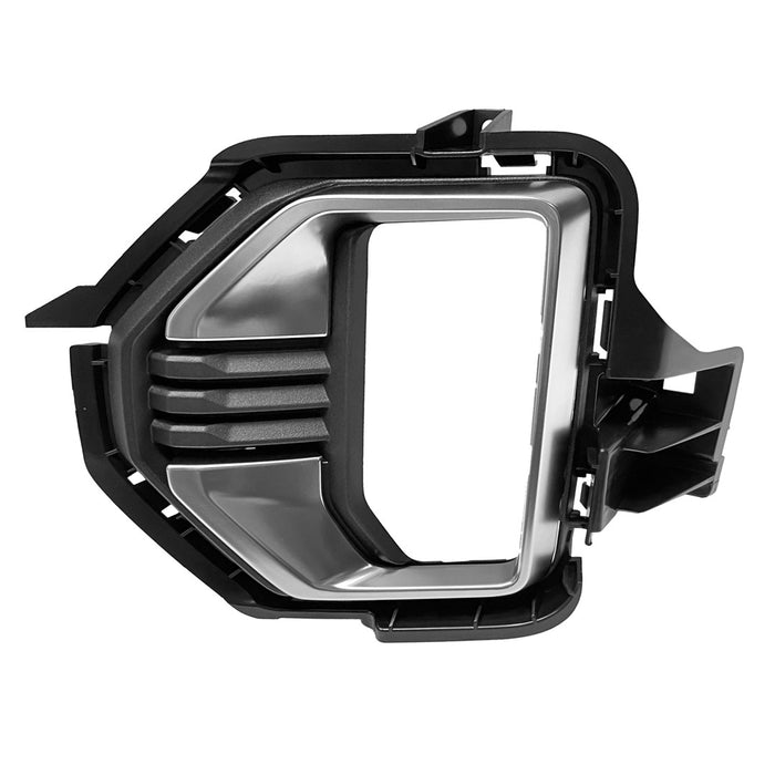 GMC Canyon AT4 Front Driver Side Bumper Insert Fog Lamp Bezel Chrome - GM1038277