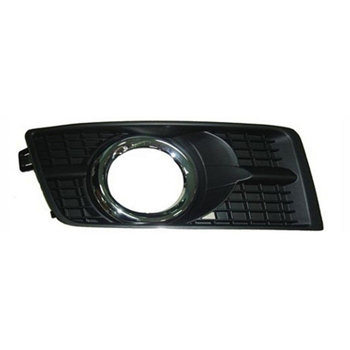 Cadillac SRX Front Passenger Side Bumper Insert Fog Lamp Bezel For Use W/Fog Lamps Chrome - GM1039125