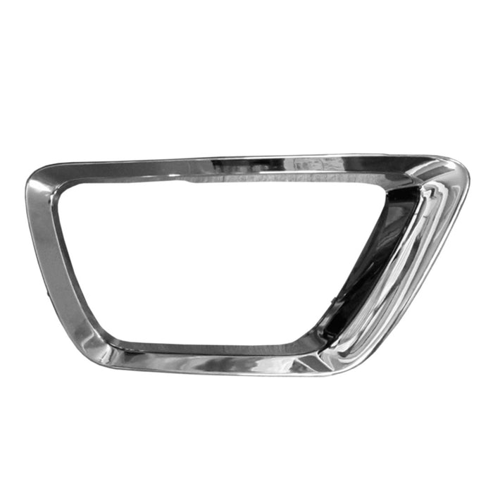 Chevrolet Colorado Front Passenger Side Bumper Insert Fog Lamp Bezel W/O Appearance Pkg Chrome - GM1039175